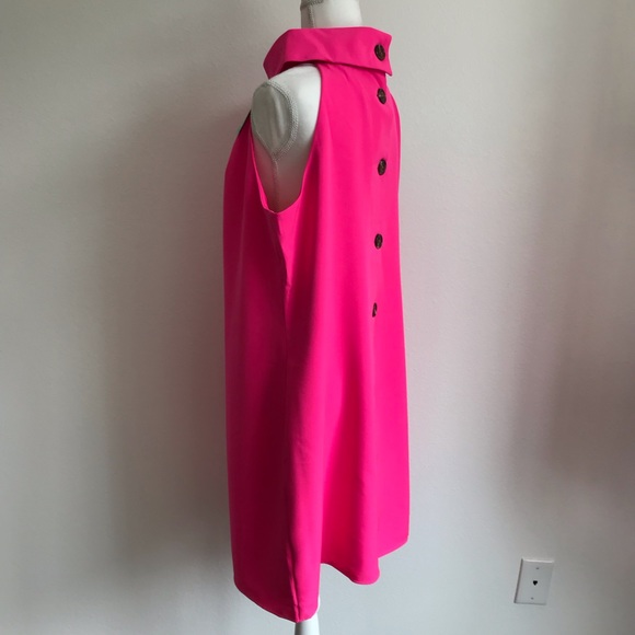 NWT Sail to Sable Hydra Cowl Neck Shift Dress - Picture 5 of 8